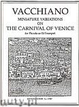 Okadka: Vacchiano William, Miniature Variations on The Carnival of Venice