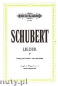 Okładka: Schubert Franz, Songs for Voice and Piano, Vol. 5