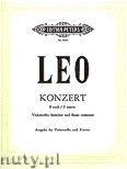 Okadka: Leo Leonardo, Concerto in F minor (VcPf)