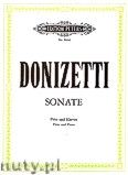 Okadka: Donizetti Gaetano, Sonata for Flute and Piano