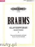 Okładka: Brahms Johannes, Piano Works, Variations, Piano Pieces and Studies, Vol. 5