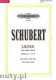Okadka: Schubert Franz, Songs for Voice and Piano, Op. 1 - Op. 36, Vol.  2 (New edition)