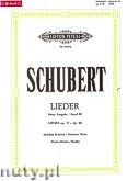 Okadka: Schubert Franz, Songs for Voice and Piano, Op. 37 - 80, Vol. 3 (New Edition) (Medium Voice)