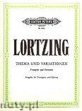 Okadka: Lortzing Albert, Theme and Variations for Trumpet and Orchestra
