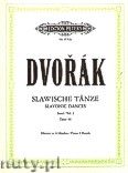 Okadka: Dvok Antonin, Slavonic Dances for Piano 4 Hands, Op. 46, Vol. 1