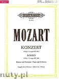 Okadka: Mozart Wolfgang Amadeus, Concerto No.12 in A major, KV 414; Rondo in A major, KV 386 for Piano and Orchestra