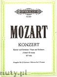 Okadka: Mozart Wolfgang Amadeus, Konzert No. 20 d-Moll KV 466 fr Klavier und Orchester - Ausgabe fr 2 Klaviere