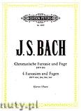 Okładka: Bach Johann Sebastian, Fantasias & Fugues (Pf) BWV 894, 904, 906, 944