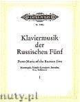 Okadka: , Piano music of the Russian Five, Vol. 1