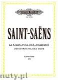Okadka: Saint-Sans Camille, Carnival of the Animals for 2 Pianos and chamber ensemble