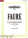 Okładka: Fauré Gabriel, Piano Works, Vol. 2