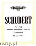 Okładka: Schubert Franz, Duos for Piano and Violin, Op. 70, 159, 160, 162