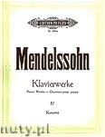 Okadka: Mendelssohn-Bartholdy Feliks, Piano Works, Concertos, Vol. 4