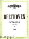 Okadka: Beethoven Ludwig van, Sonatas for Piano, Vol. 1