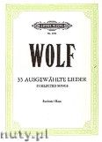 Okadka: Wolf Hugo, 35 Selected Songs for Baritone (Bass) and Piano