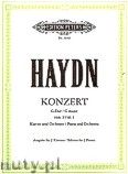 Okadka: Haydn Franz Joseph, Concerto in G major, Hob. XVIII: 4 for Piano and Orchestra