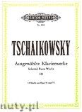 Okadka: Czajkowski Piotr, Ausgewhlte Klavierwerke Op. 51, 72, Band 3