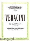 Okadka: Veracini Francesco Maria, 12 Sonatas Op.1 Vol.1 (VlnPf)