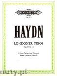 Okładka: Haydn Franz Joseph, London Trios, Three Trios for 2 Flutes or Violins and Violoncello, Hob. IV: No. 1 - 3