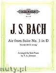 Okładka: Bach Johann Sebastian, 'Air on the G String' (Org/Pf)
