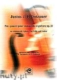 Okadka: Dotzauer Justus Johann Friedrich, Potpourri pour violoncelle et guitare op. 21