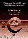 Okadka: Horecki Feliks, 7 Divertissemens Op. 17