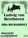 Okadka: Beethoven Ludwig van, Oda do radoci na fortepian