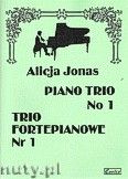Okładka: Jonas Alicja, Trio fortepianowe nr 1