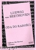 Okładka: Beethoven Ludwig van, Oda do radości na 3 - głosowy chór dziecięcy i fortepian