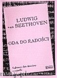 Okładka: Beethoven Ludwig van, Oda do radości na 4 - głosowy chór dziecięcy a cappella