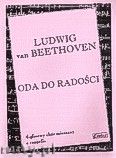 Okładka: Beethoven Ludwig van, Oda do radości 4 - głosowy chór mieszany a cappella