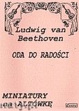 Okadka: Beethoven Ludwig van, Oda do radoci
