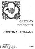 Okładka: Donizetti Gaetano, Cavatina i Romans