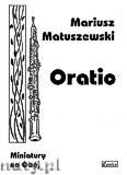 Okładka: Matuszewski Mariusz, Oratio