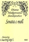 Okładka: Sienkiewicz Diana Małgorzata, Sonata c-moll na flet i fortepian