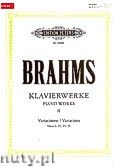 Okładka: Brahms Johannes, Klavierwerke, Band 2 - Variationen op. 9, 21, 24, 35