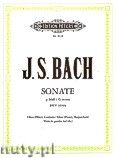Okładka: Bach Johann Sebastian, Sonata G minor BWV 1030b for Oboe (Flute), Clavecin and Viola da Gamba (Ad lib.)