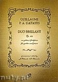 Okadka: Gatayes Guillaume P. A., Duo Brillant op. 104 na gitar i fortepian