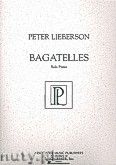 Okładka: Lieberson Peter, Bagatelles for Piano