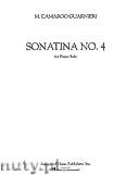 Okadka: Guarnieri M. Camargo, Sonatina No. 4 for Piano Solo