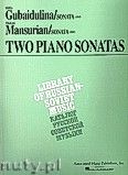 Okadka: Gubaidulina Sofia, Mansurian Tigran, Two Piano Sonatas By Young Soviet Composers