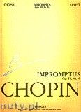 Okadka: Chopin Fryderyk, Impromptus op. 29, 36, 51. Seria A, utwory wydane za ycia kompozytora, tom III