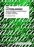 Okładka: Lutosławski Witold, Chantefleurs et chantefables na sopran i fortepian