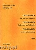 Okładka: Przybylski Bronisław Kazimierz, Chromatica na altówkę i wiolonczelę (partytura + głosy, ca 2')
