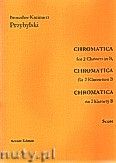 Okadka: Przybylski Bronisaw Kazimierz, Chromatica na 2 klarnety B (partytura + gosy, ca 2')