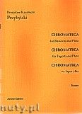 Okadka: Przybylski Bronisaw Kazimierz, Chromatica na fagot i flet (partytura + gosy, ca 2')