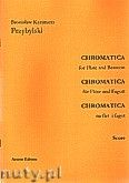 Okładka: Przybylski Bronisław Kazimierz, Chromatica na flet i fagot (partytura + głosy, ca 2')