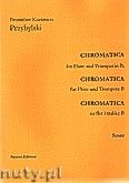 Okadka: Przybylski Bronisaw Kazimierz, Chromatica na flet i trbk B (partytura + gosy, ca 2')
