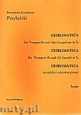 Okadka: Przybylski Bronisaw Kazimierz, Chromatica na trbk B i saksofon altowy (partytura + gosy, ca 2')