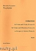 Okadka: Przybylski Bronisaw Kazimierz, Chronos na skrzypce i 2 altwki (Wersja A)